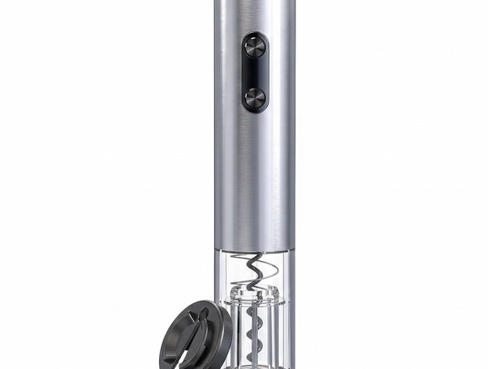 Electric Wine Bottle Opener with Automatic Corkscrew & Foil Cutter