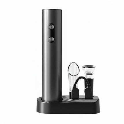 Electric Wine Bottle Opener with Automatic Corkscrew & Foil Cutter