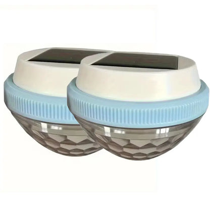Solar floating pool light, LED automatic lighting at night, automatic charging and turning off lights during the day, colorful d