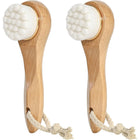 Ultra Soft Charcoal Fiber & Bamboo Exfoliating Face Brush